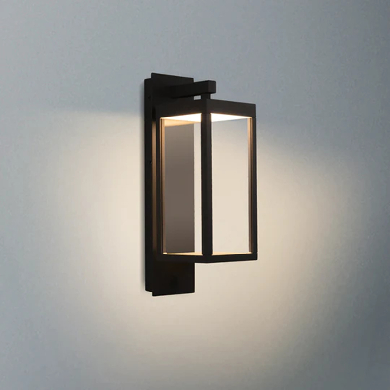 22527 LED Weiß/Schwarz/Grau IP54 13W 750Lm Sensor-Wandleuchte für den Außenbereich